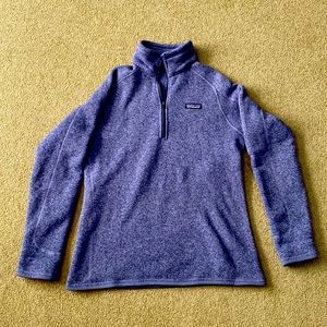 Patagonia Purple/Lavender Sweater. Women’s/Children’s Size L.  Like New!